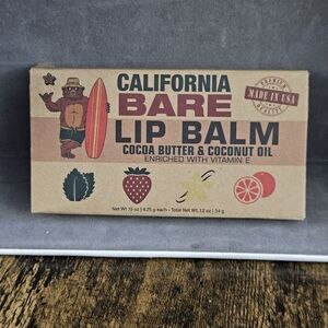 California Bare Lip Balm, 8pk